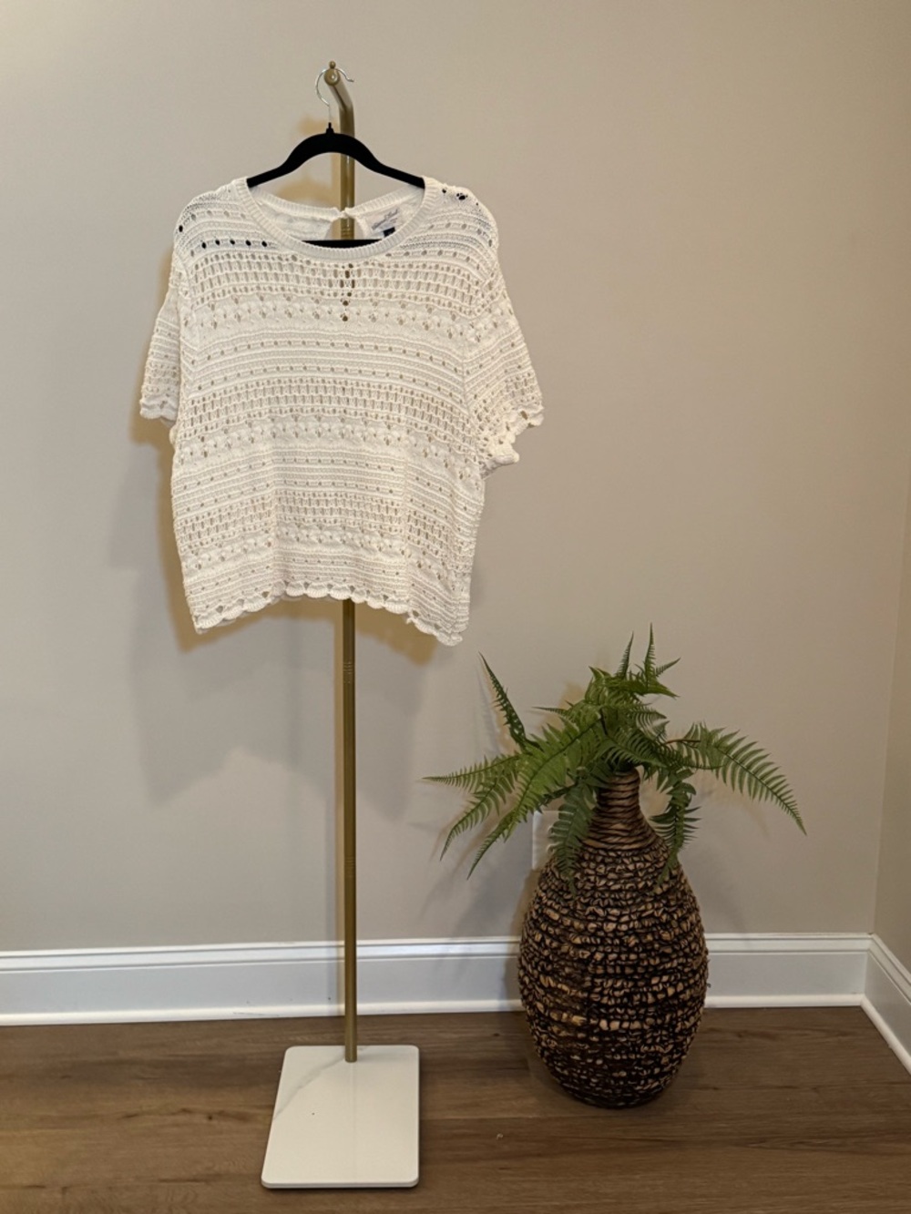 Target Universal Thread Crochet Top